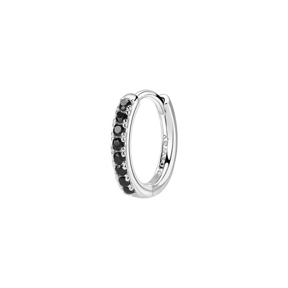 Mono orecchino Brosway Donna FANCY MISTER BLACK in Argento Cubic Zirconia FMB85 - FMB85